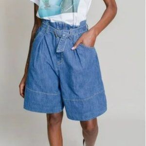 Rachel Comey Denim Irolo Shorts in Light Wash Size 6 NWT
